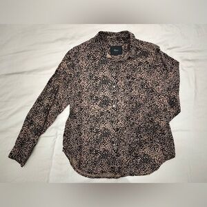 Rails Josephine Animal Print Button Down Shirt
